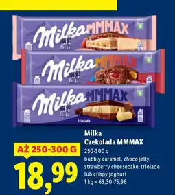 Lidl Czekolada Milka MMMAX oferta
