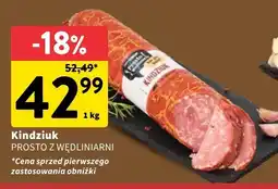 Intermarche Kindziuk PROSTO Z WĘDLINIARNI oferta