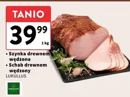 Intermarche Szynka drewniana wędzona Lukullus oferta