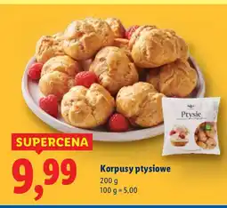 Lidl Ciastka Korpusy ptysiowe Ptysie oferta