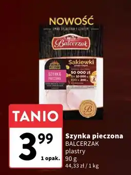 Intermarche Szynka pieczona plastry Balcerzak oferta