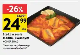 Intermarche Śledź w sosie słodko-kwaśnym Komersmag oferta