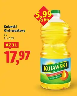 Lidl Olej rzepakowy Kujawski oferta