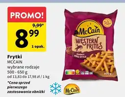 Intermarche Frytki McCain Western Frites oferta