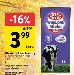 Intermarche Mleko UHT bez laktozy Mlekovita oferta