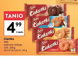 Intermarche Ciastka Łakotki San oferta