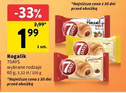Intermarche Wafelek Rogalik 7 Days oferta