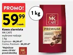 Intermarche Kawa ziarnista MK CAFE Premium oferta