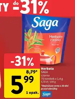 Intermarche Herbata czarna SAGA oferta
