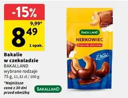 Intermarche Bakalie w czekoladzie BAKALLAND Nerkowiec oferta