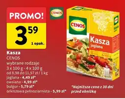 Intermarche Kasza Cenos wybrane rodzaje oferta