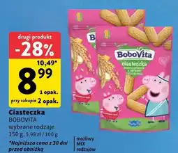 Intermarche Ciasteczka Bobovita wybrane rodzaje oferta