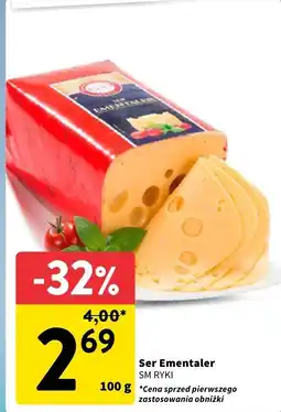 Intermarche Ser żółty Ementaler SM RYKI oferta