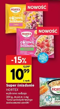 Intermarche Super śniadanie Hortex oferta