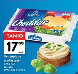 Intermarche Ser topiony w plastrach Lactima oferta
