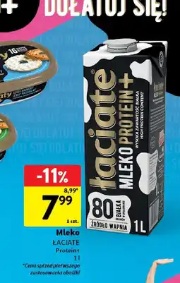 Intermarche Mleko Łaciate Protein+ oferta