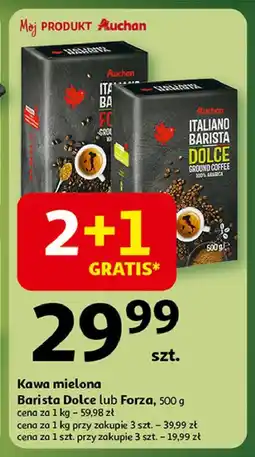 Auchan Kawa Auchan Italiano Barista Dolce oferta