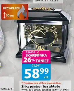 Auchan Znicz panteon oferta