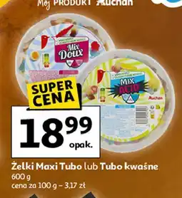 Auchan Żelki mix doux Auchan Różnorodne (Logo Czerwone) oferta