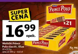 Auchan Wafelek Prince Polo oferta