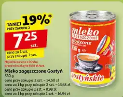 Auchan Mleko zagęszczone słodzone Gostyń oferta
