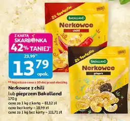Auchan Orzechy nerkowca z chili Bakalland oferta