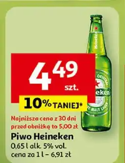 Auchan Piwo Heineken oferta