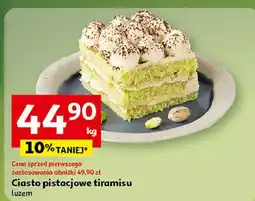 Auchan Tiramisu pistacjowe oferta