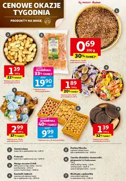 Auchan Biszkopty z galaretką w polewie oferta