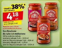 Auchan Sos słodko-kwaśny z ananasem Dawtona oferta
