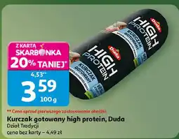 Auchan Kurczak gotowany Silesia Duda High Protein oferta