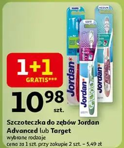 Auchan Szczoteczka do zębów hard Jordan Target oferta