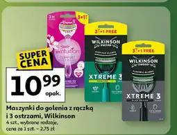 Auchan Maszynka do golenia Wilkinson Xtreme 3 Black Edition oferta