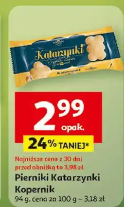 Auchan Pierniki oryginalne Kopernik Katarzynki oferta