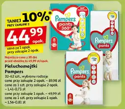 Auchan Pieluchomajtki 5 Pampers Pants oferta