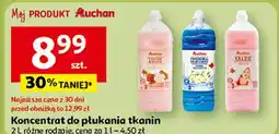 Auchan Płyn do płukania soft & perfume talco Auchan Różnorodne (Logo Czerwone) oferta