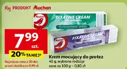 Auchan Klej mocujący do protez hipoalergiczny Auchan Różnorodne (Logo Czerwone) oferta