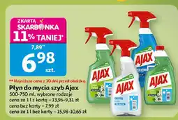 Auchan Płyn do mycia konwalie zapas Ajax Floral Fiesta oferta