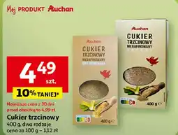 Auchan Cukier trzcinowy drobny Auchan Różnorodne (Logo Czerwone) oferta