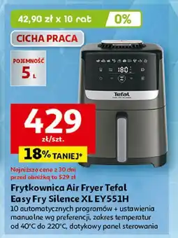 Auchan Frytkownica ey551h Tefal oferta