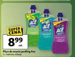 Auchan Płyn do podłóg limonka Ace Floor oferta