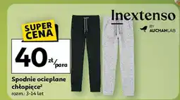 Auchan Spodnie chłopięce 3-14 lat Inextenso By Auchan oferta