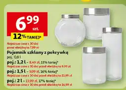 Auchan Pojemnik szklany 2 l oferta