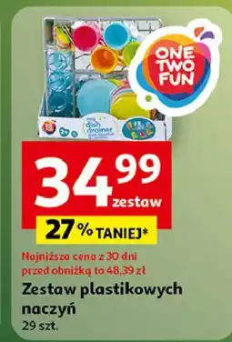 Auchan Zestaw naczyń kuchennych One Two Fun oferta