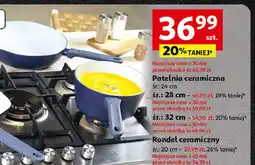 Auchan Rondel ceramiczny 20 cm oferta