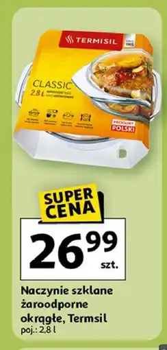 Auchan Naczynie zaroodporne 2.8 l Termisil oferta
