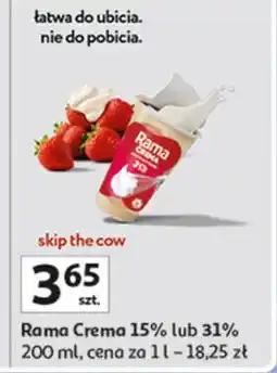 Auchan Śmietana 31 % Rama Crema oferta
