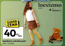 Auchan Spódnica sztruksowa 3-14 lat Inextenso By Auchan oferta