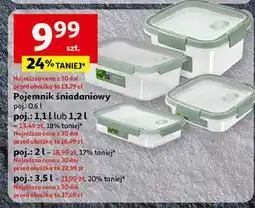 Auchan Pojemnik na żywność 3.5 l oferta