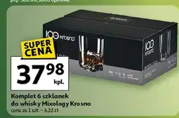 Auchan Szklanki do whisky mixology 330 ml Krosno S.a oferta